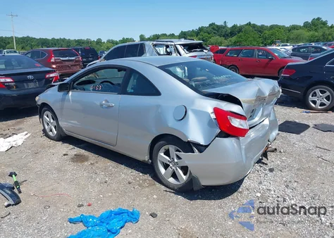 2006 Honda Civic Ex from USA, damaged, VIN 2HGFG12866H548086